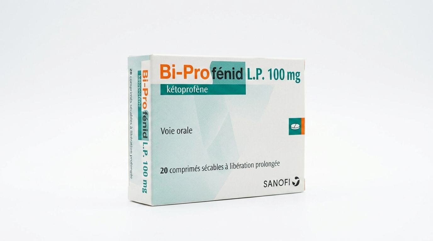 Bi-Profenid LP 100 mg Antirhumanisme 20pcs disponible chez Paris Kin Shopping à Kinshasa