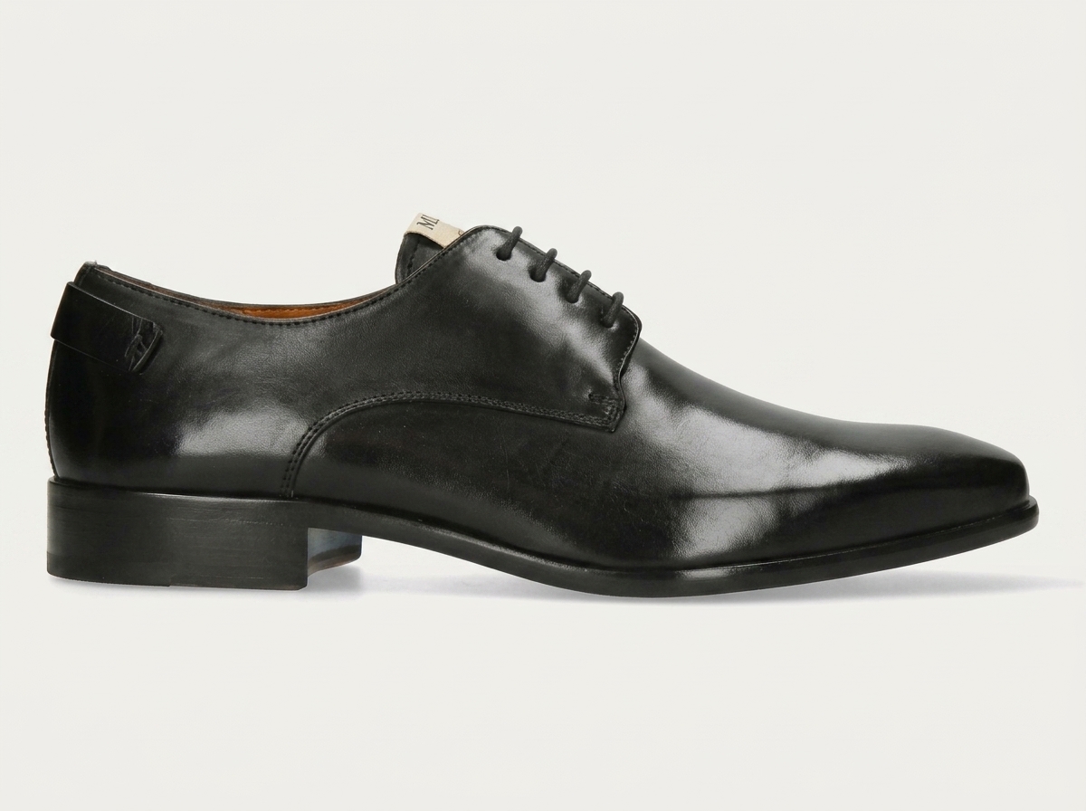 Melvin & Hamilton – Derbies Bond 1 en cuir noir disponible chez Paris Kin Shopping à Kinshasa