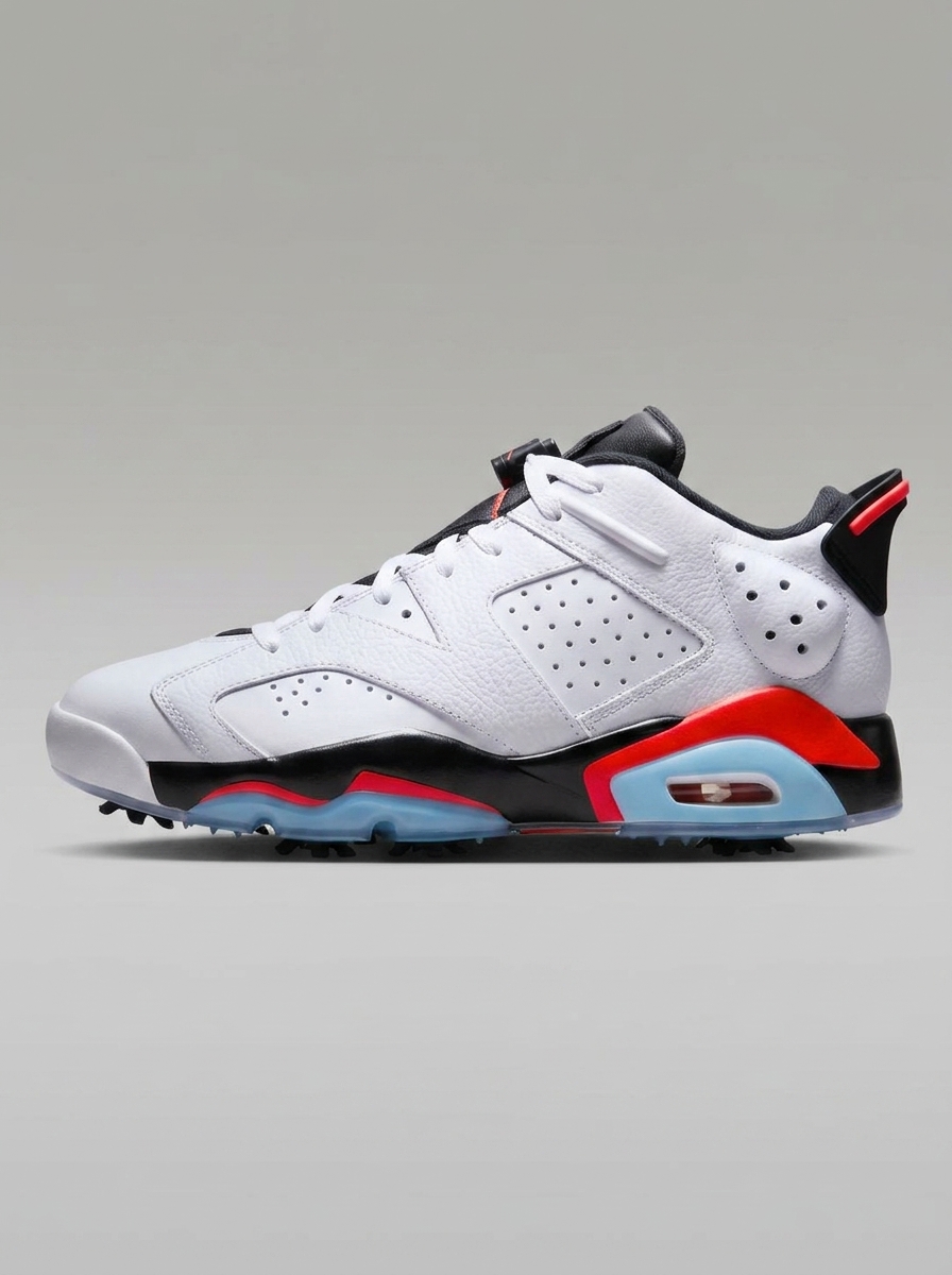 Nike – Chaussures Jordan Retro 6 G blanches disponible chez Paris Kin Shopping à Kinshasa