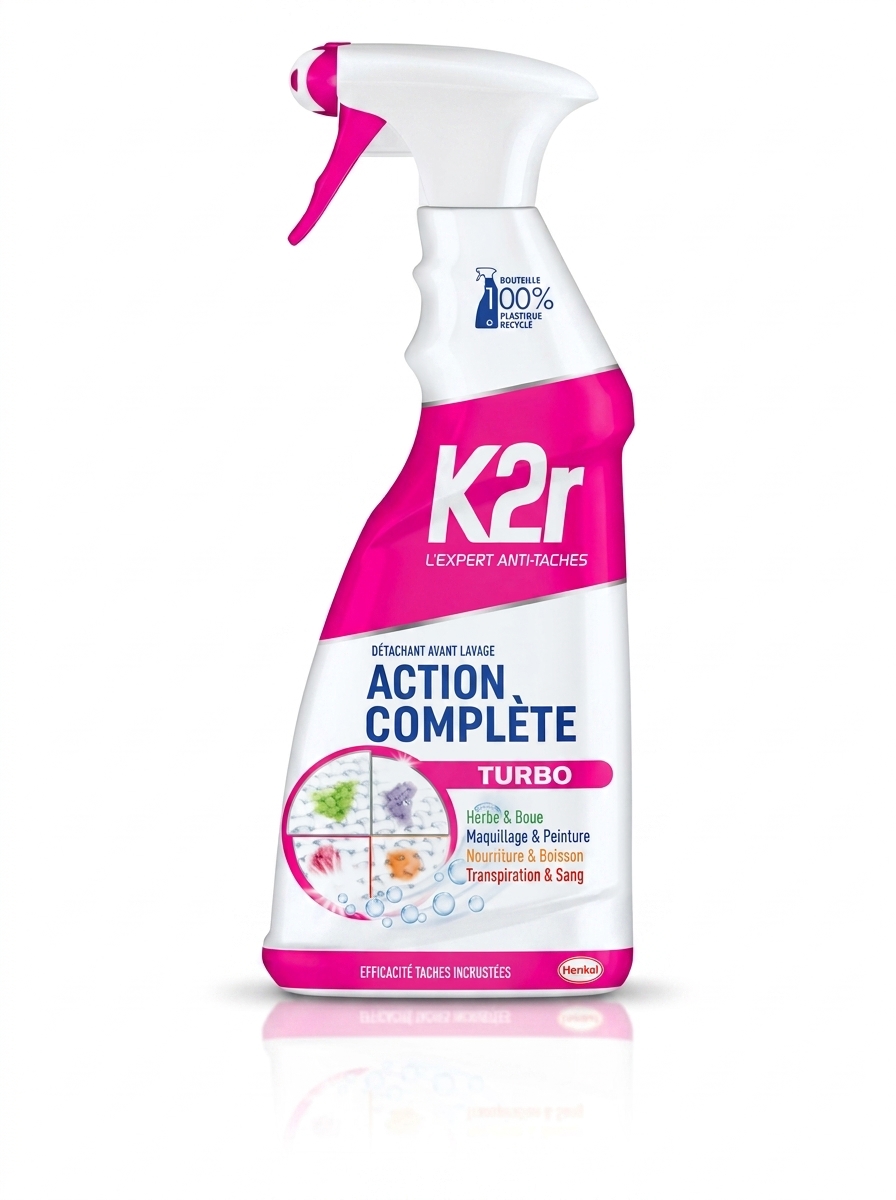 K2R détachant avant-lavage Action Complète disponible chez Paris Kin Shopping à Kinshasa