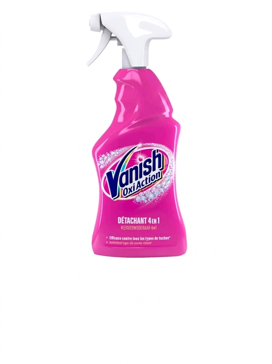 Vanish Oxi Action détachant spray 4-en-1 textile 750 ml disponible chez Paris Kin Shopping à Kinshasa