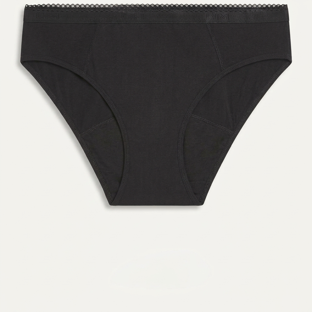 Dim Protect culotte menstruelle noire disponible chez Paris Kin Shopping à Kinshasa