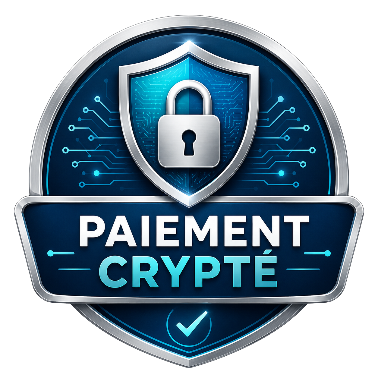 Paiement crypté et sécurisé