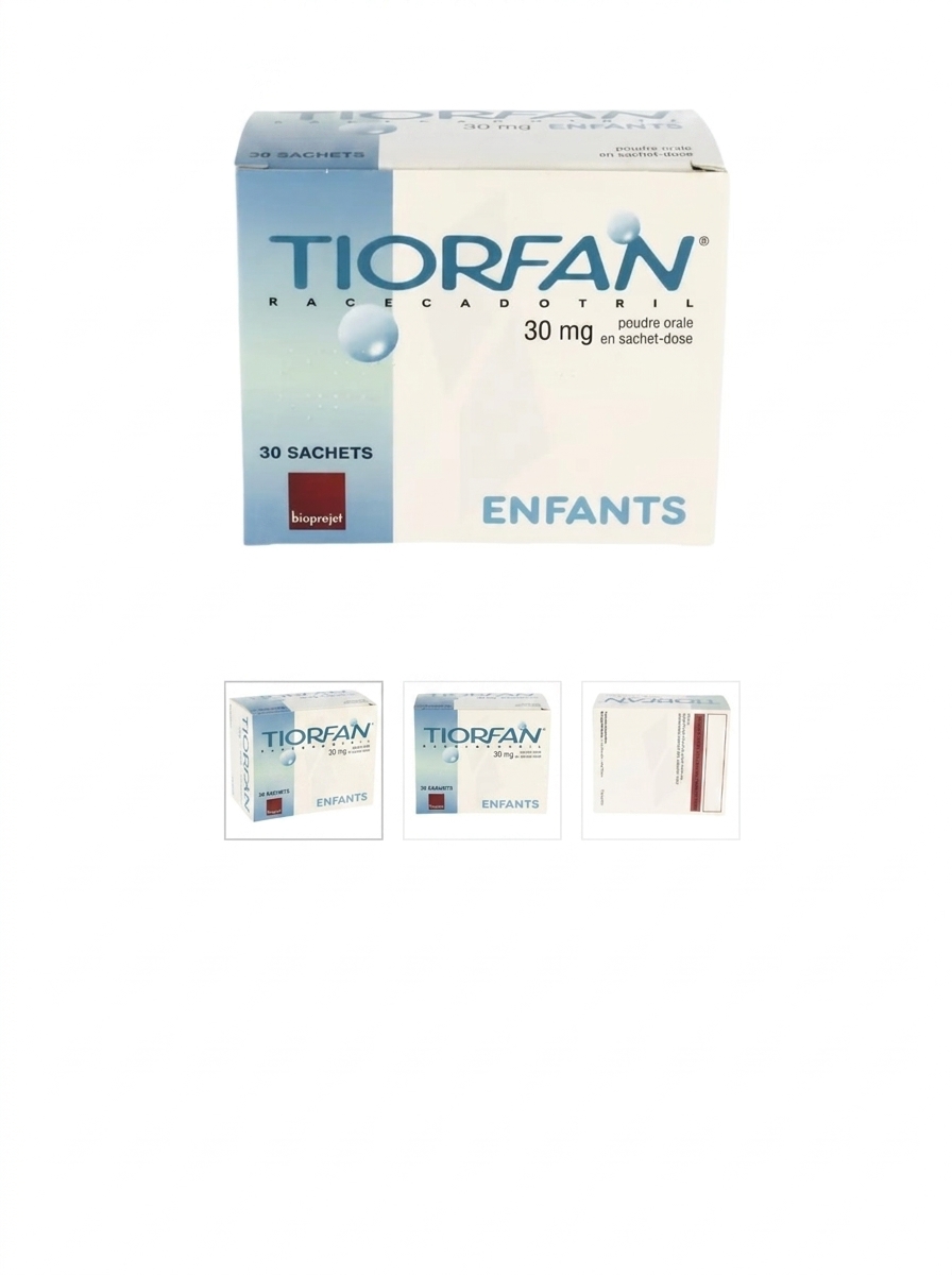 TIORFAN 30 mg Enfants Poudre orale disponible chez Paris Kin Shopping à Kinshasa