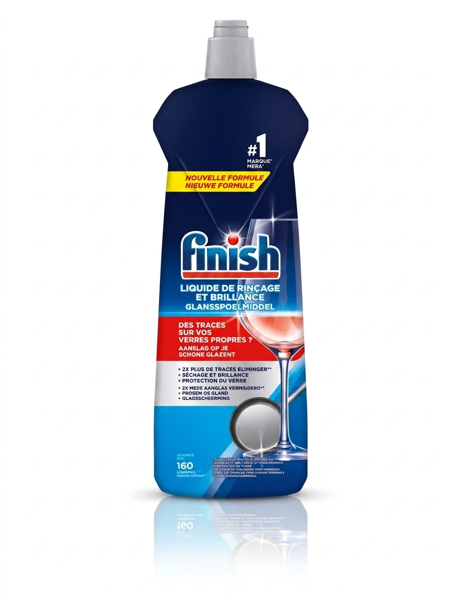 Finish liquide de rinçage 800 ml Pour Lave Vaisselle disponible chez Paris Kin Shopping à Kinshasa