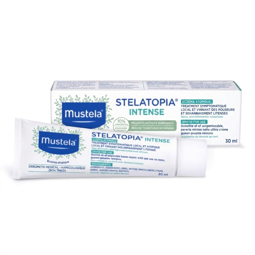 Mustela Stelatopia Intense – eczéma atopique 30 ml disponible chez Paris Kin Shopping à Kinshasa