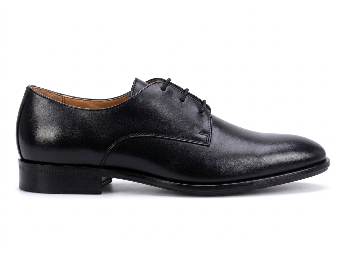 Boss – Richelieu Colby en cuir noir disponible chez Paris Kin Shopping à Kinshasa