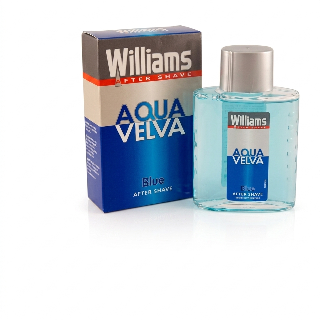 Williams Aqua Velva Blue après-rasage 100 ml disponible chez Paris Kin Shopping à Kinshasa
