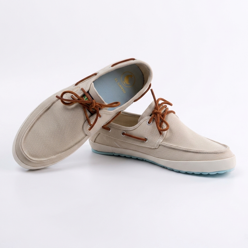 El Ganso – Chaussures bateau crème disponible chez Paris Kin Shopping à Kinshasa