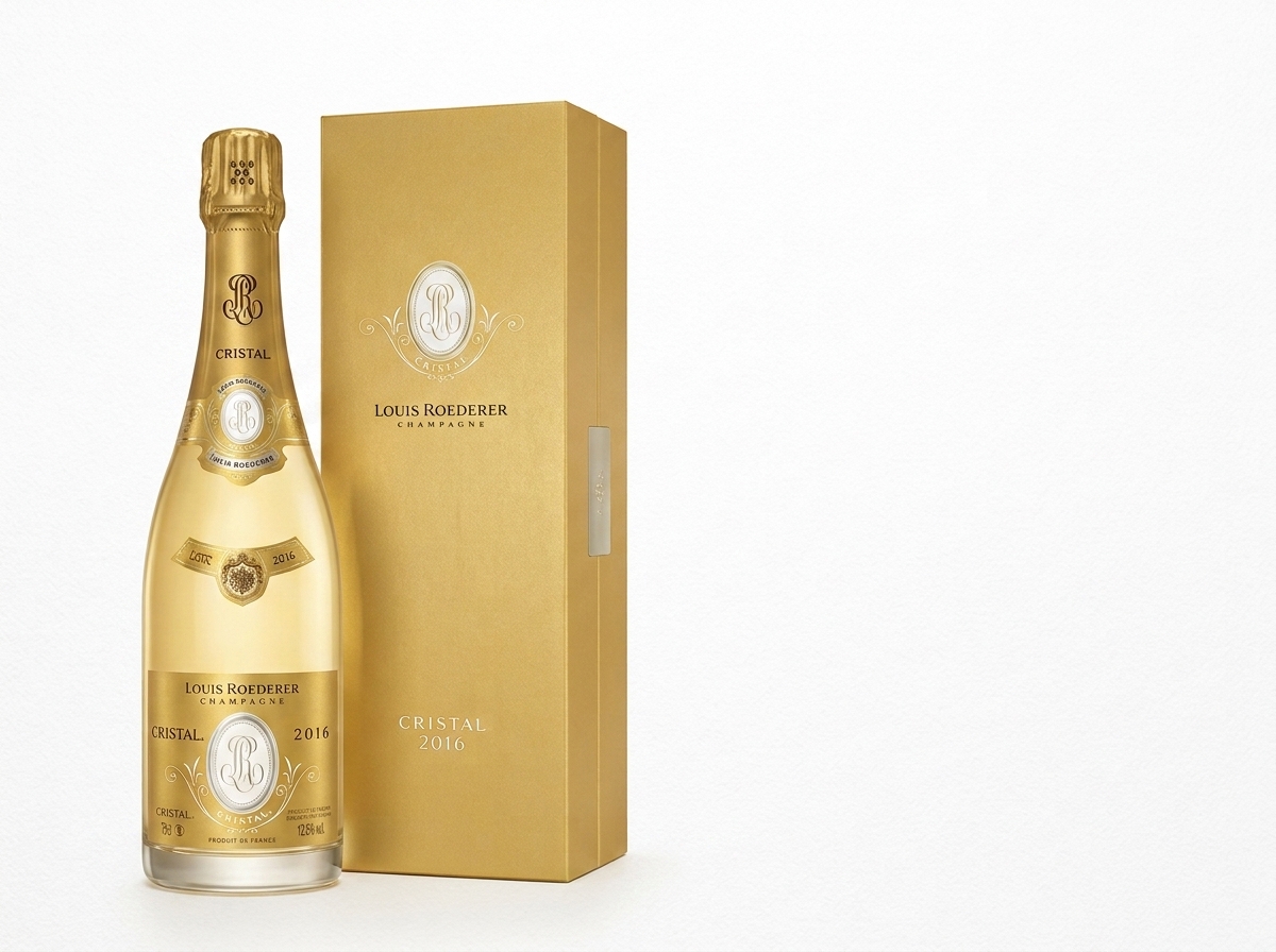 Champagne Louis Roederer - Cristal 2016 - Coffret Premium 0,75 L disponible chez Paris Kin Shopping à Kinshasa