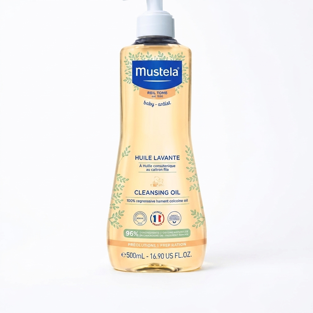 Mustela huile lavante Peau Sèche 500Ml disponible chez Paris Kin Shopping à Kinshasa
