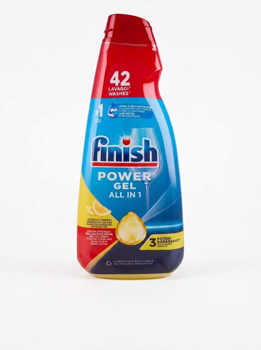 Finish gel lave-vaisselle Power Tout-en-1 citron disponible chez Paris Kin Shopping à Kinshasa