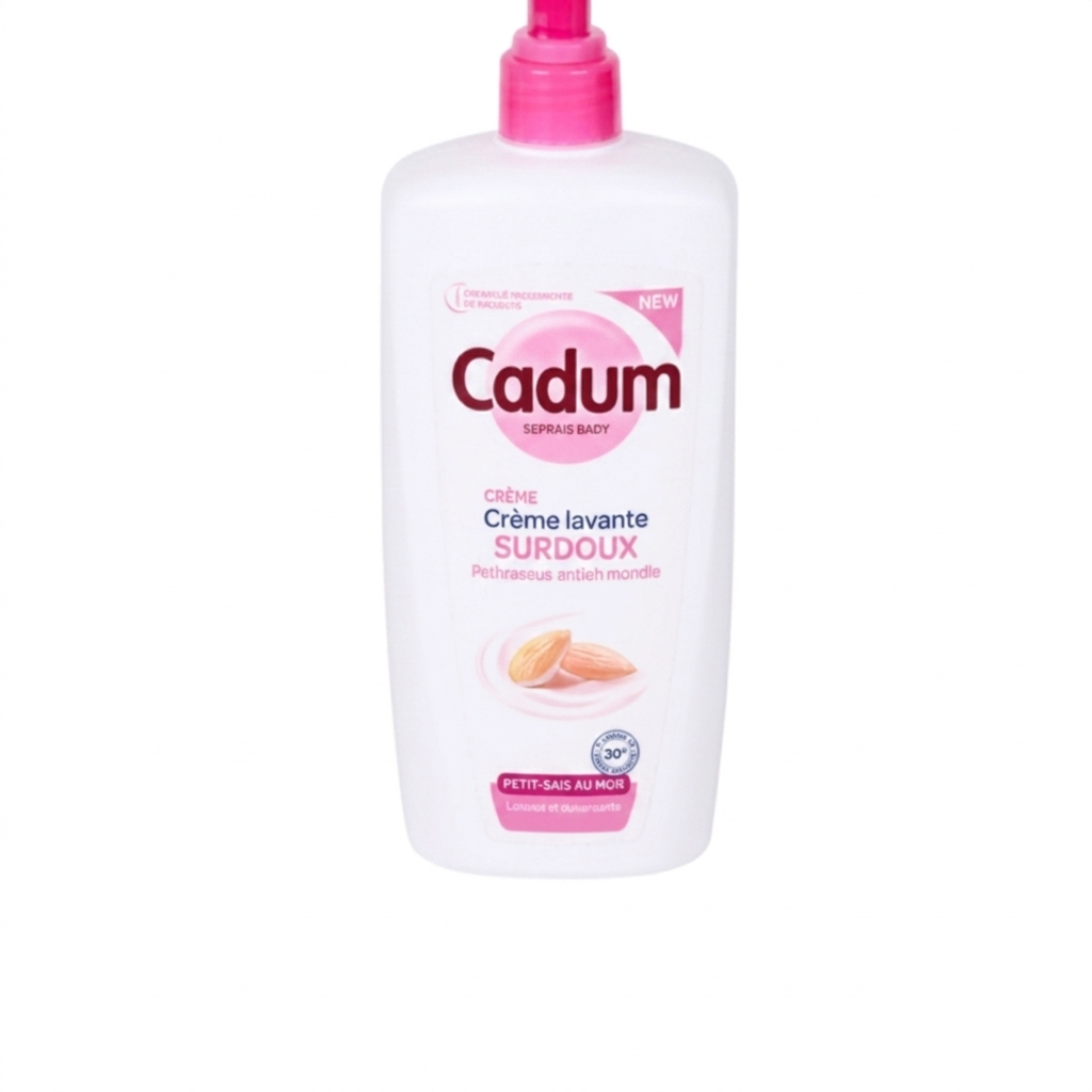 Cadum Gel Douche crème lavante surdouce 750Ml disponible chez Paris Kin Shopping à Kinshasa