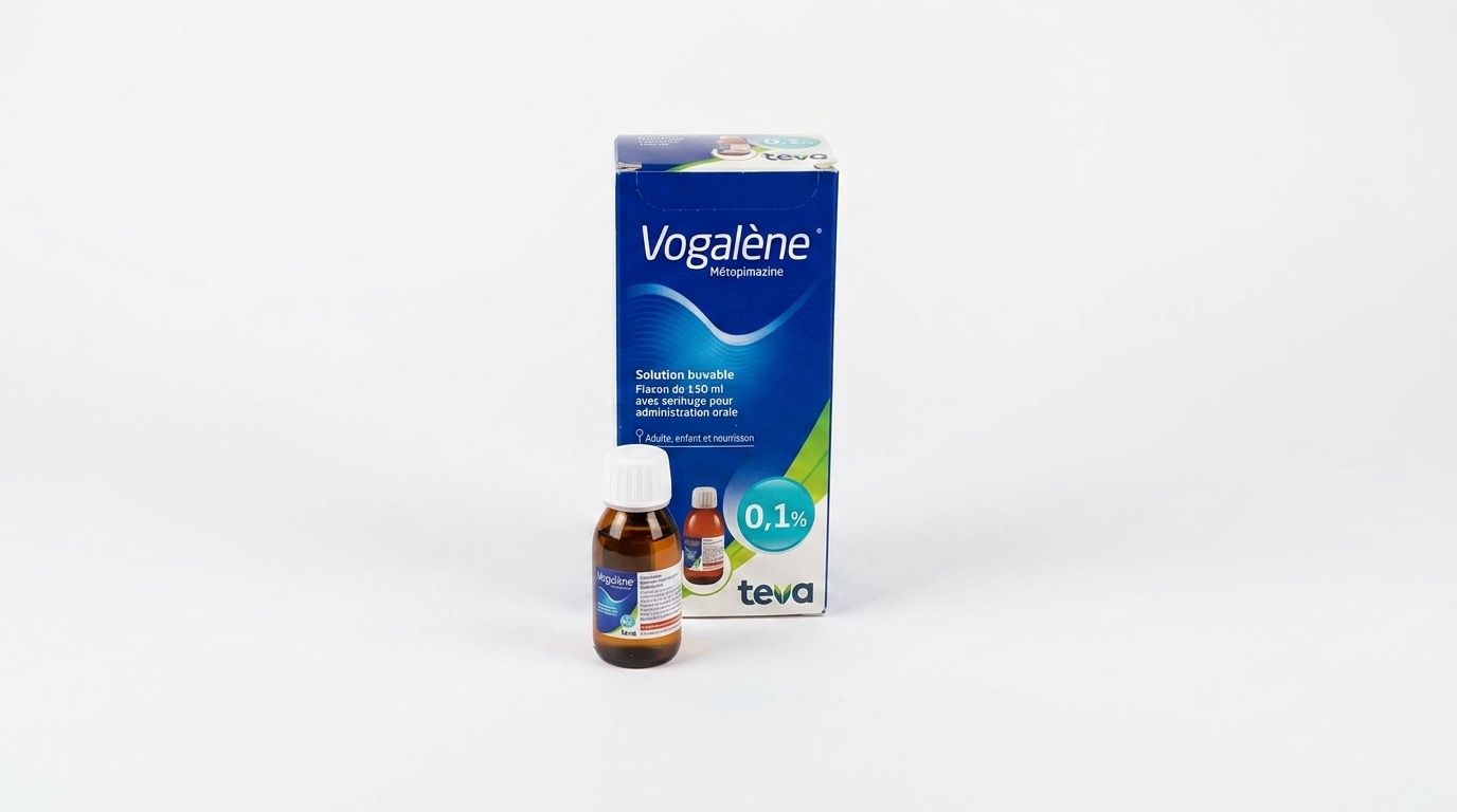 Vogalène 0,1 % Solution buvable disponible chez Paris Kin Shopping à Kinshasa