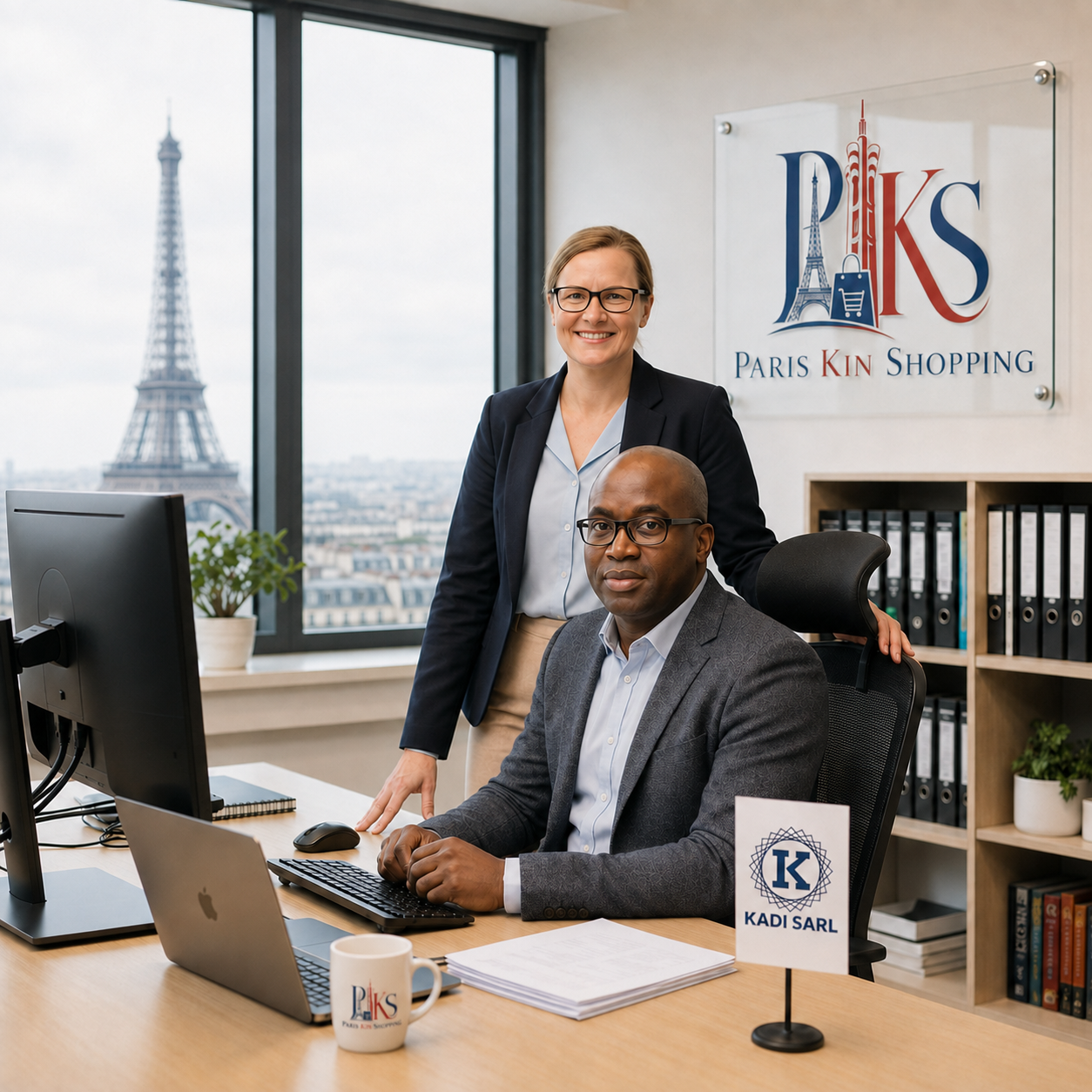 L'équipe de direction de Paris Kin Shopping