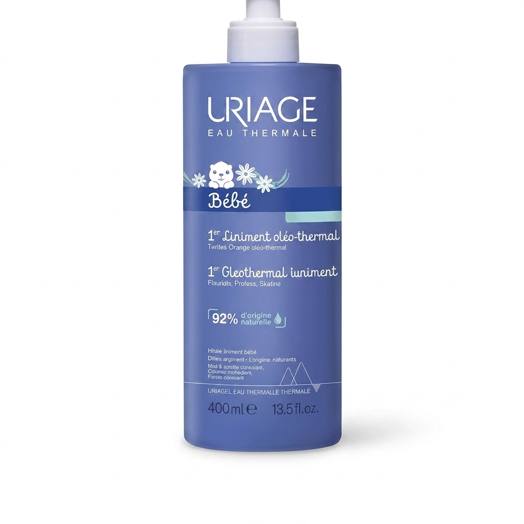 Uriage Bébé 1er liniment oléothermal 500Ml Nettoie et Protège disponible chez Paris Kin Shopping à Kinshasa