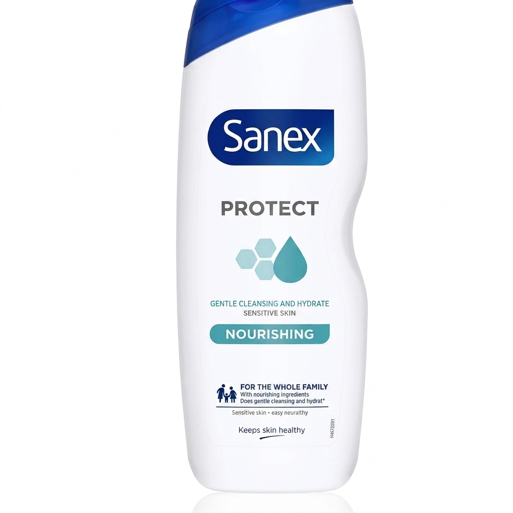 Sanex Protect Nourishing gel douche 760 ml disponible chez Paris Kin Shopping à Kinshasa