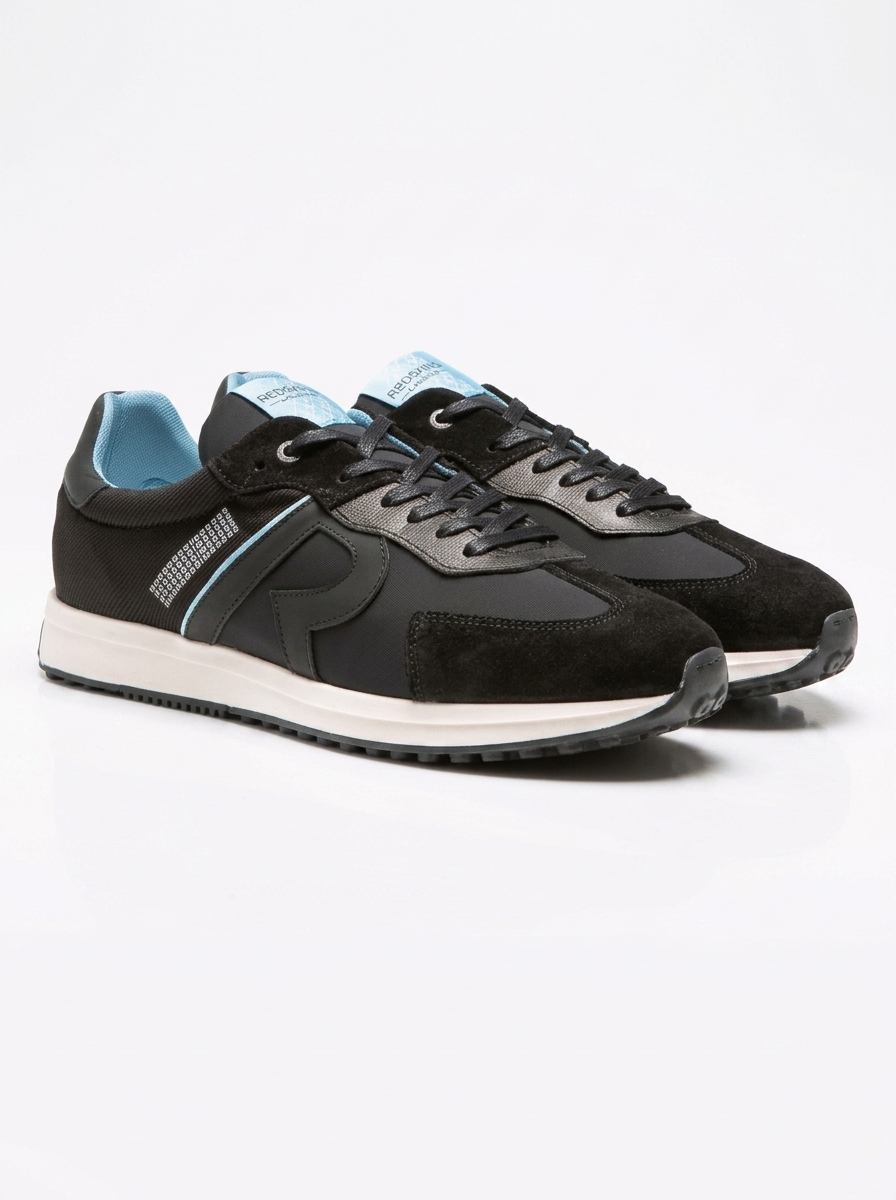 Redskins – Sneakers Blunt en cuir noir disponible chez Paris Kin Shopping à Kinshasa