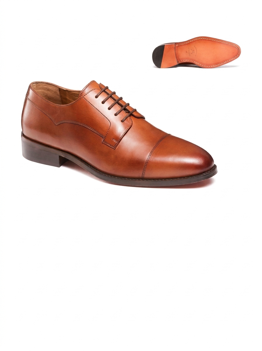 La Maison du Chausseur – Derbies Antoine camel disponible chez Paris Kin Shopping à Kinshasa