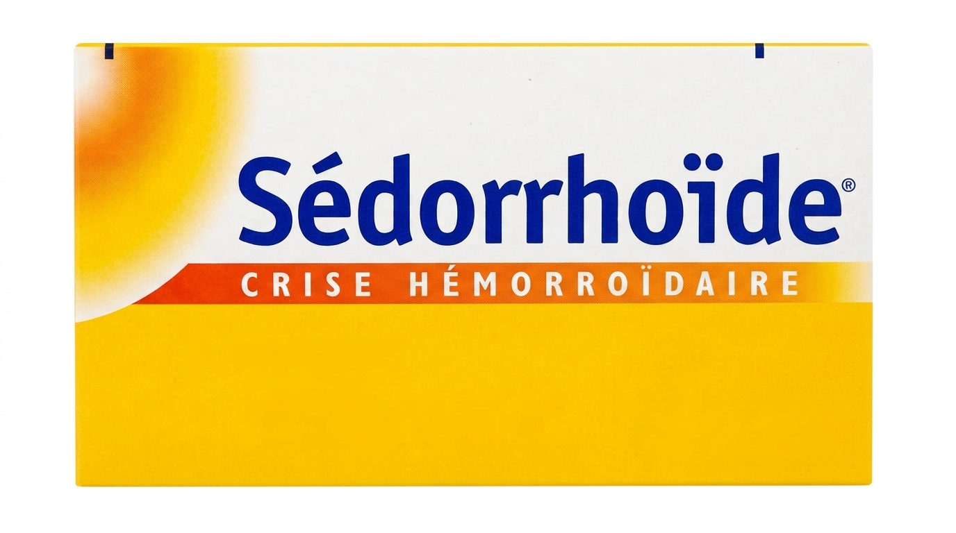 Sédorrhoïde Crise hémorroïdaire 8 suppositoires disponible chez Paris Kin Shopping à Kinshasa