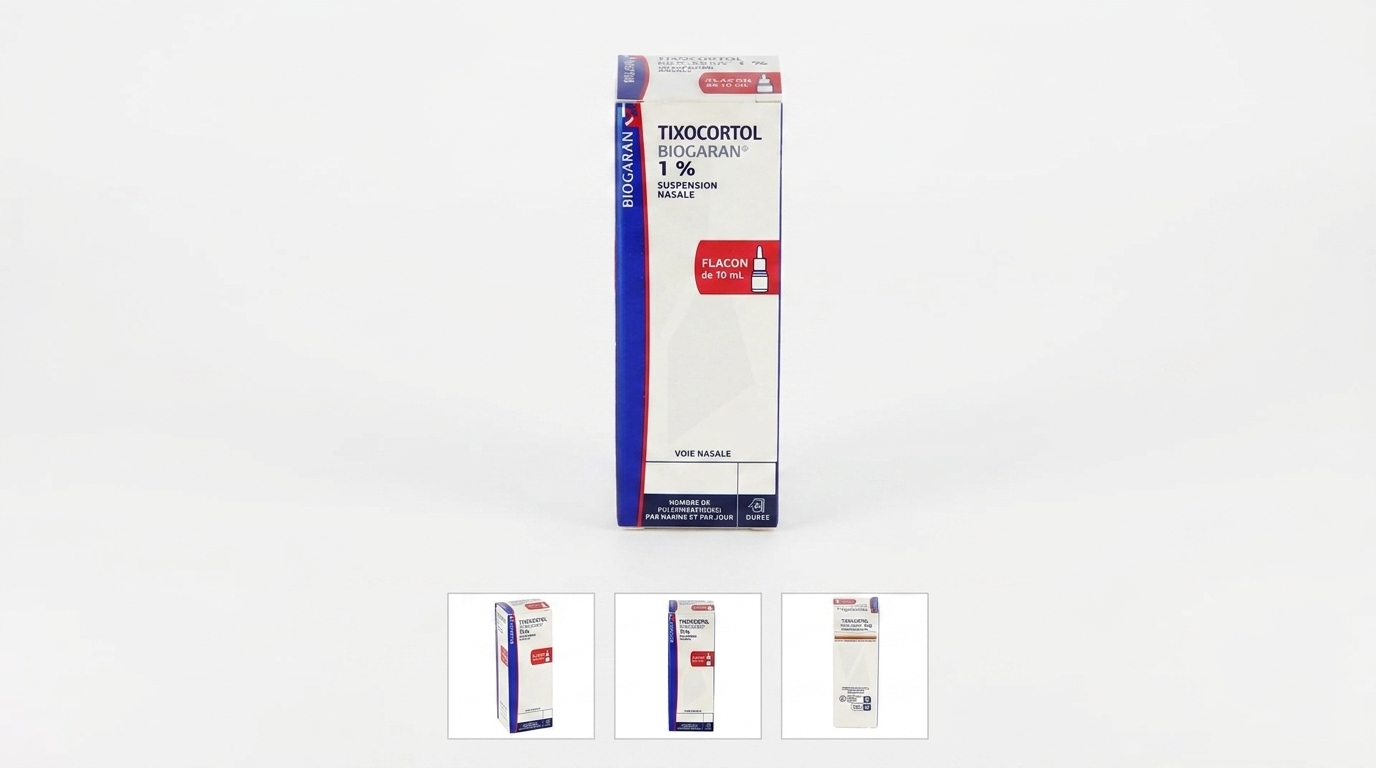 Tixocortol Biogaran 1 % Suspension nasale disponible chez Paris Kin Shopping à Kinshasa