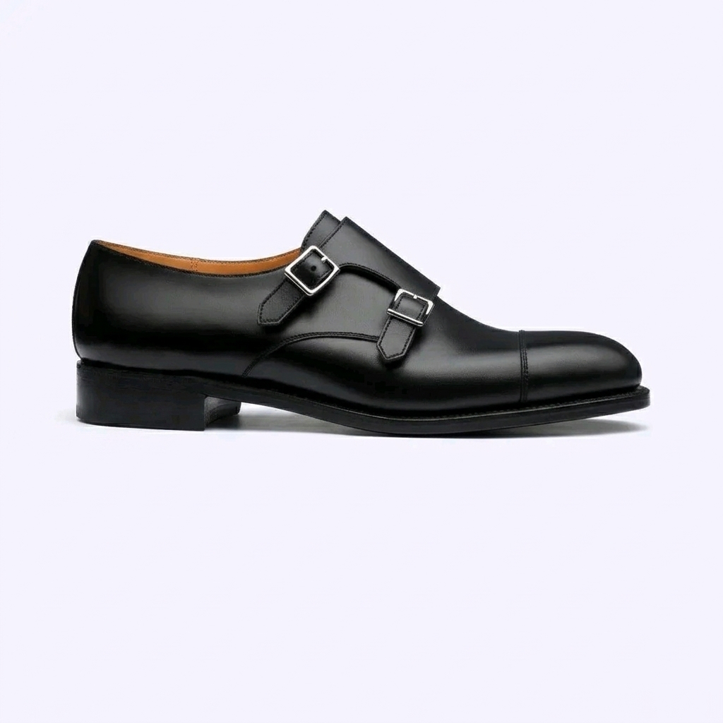 J.M. Weston – Derby double boucle noir disponible chez Paris Kin Shopping à Kinshasa