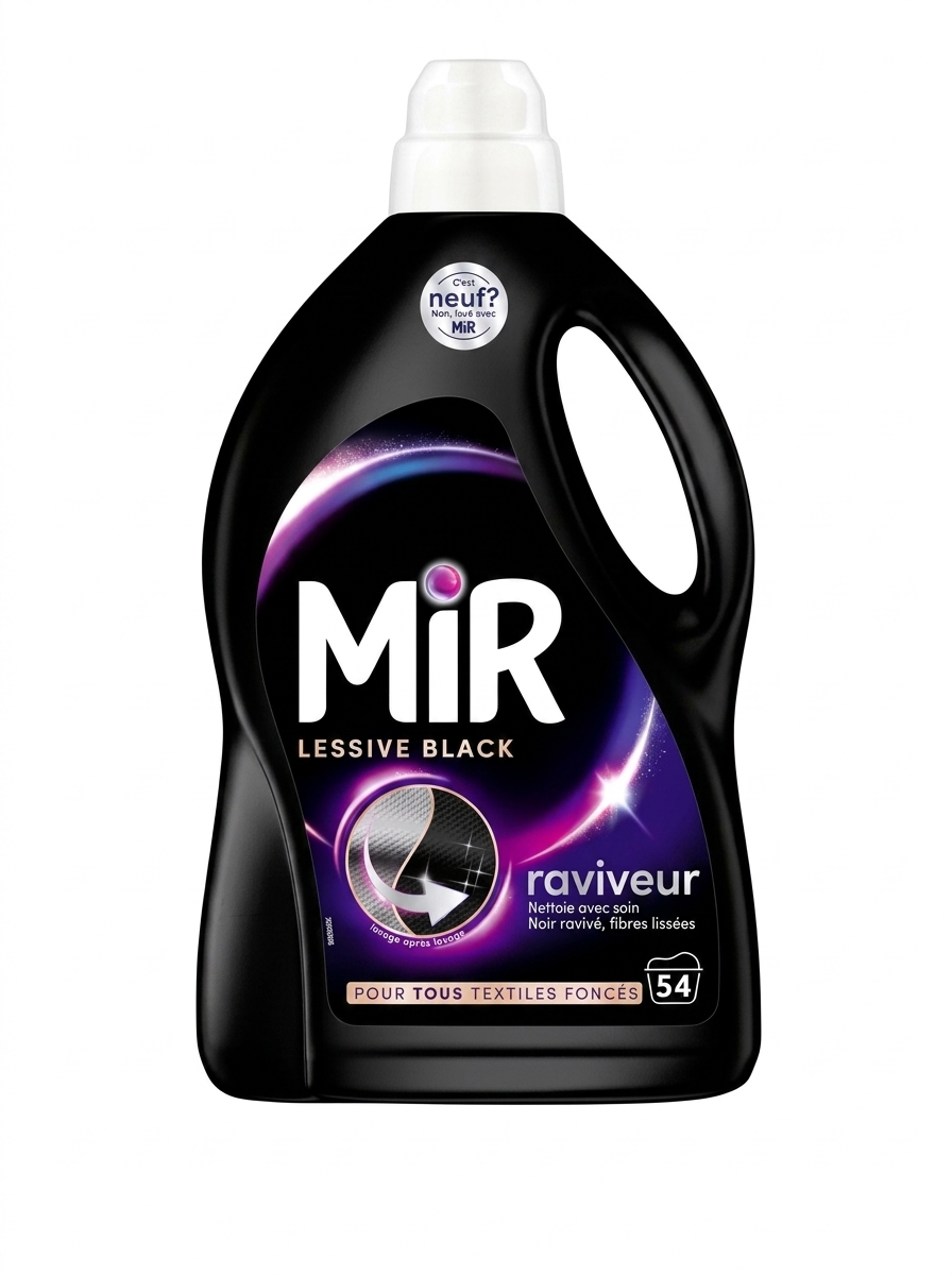 Mir lessive Black – 54 lavages disponible chez Paris Kin Shopping à Kinshasa