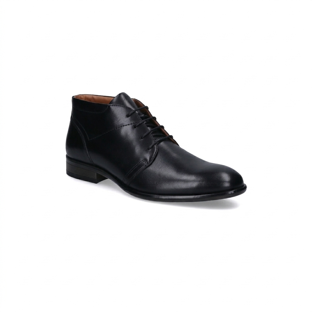 Hush Puppies – Derbies Fadan en cuir noir disponible chez Paris Kin Shopping à Kinshasa