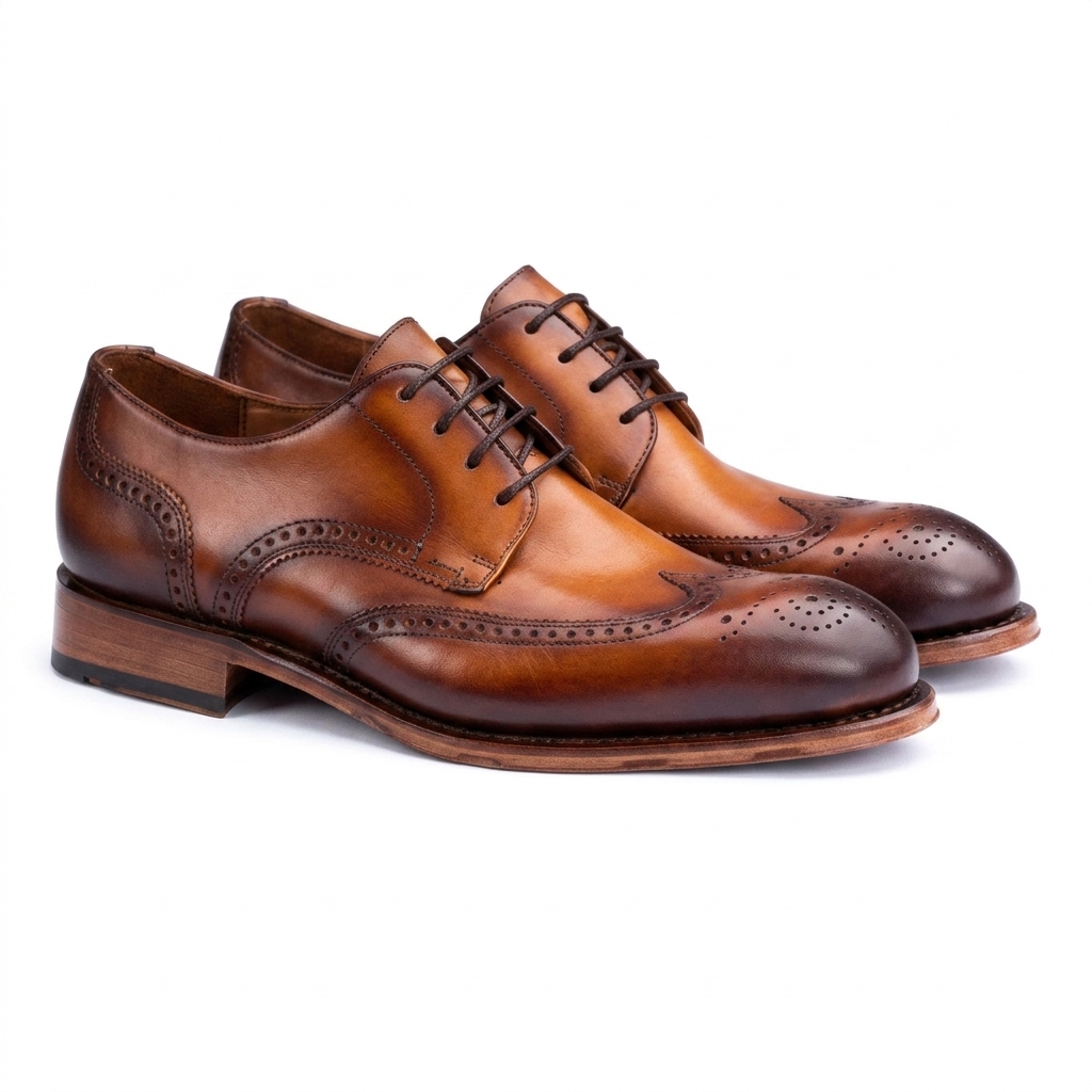 Lloyd – Derbies Warwick en cuir lisse marron disponible chez Paris Kin Shopping à Kinshasa