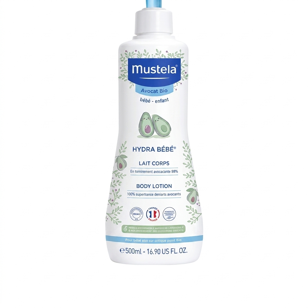 Mustela Hydra Bébé lait corps disponible chez Paris Kin Shopping à Kinshasa