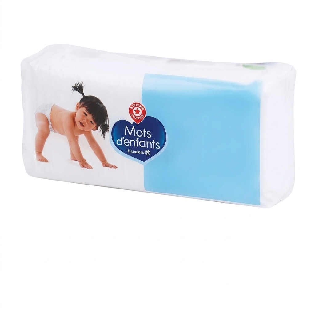 Mots d’Enfants duo maxi carrés extra-doux disponible chez Paris Kin Shopping à Kinshasa